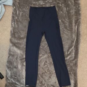 Lululemon Athletica Navy blue High-Waisted Leggings